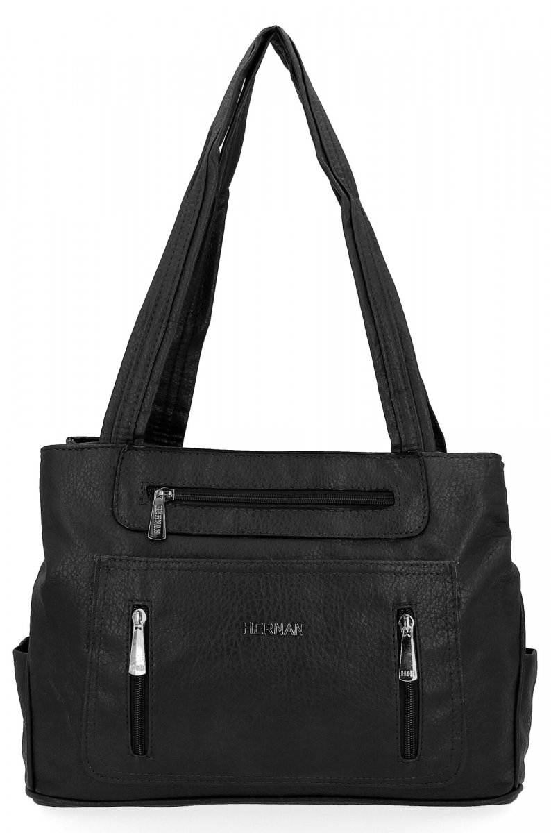 Női Táská shopper bag Hernan fekete 3892