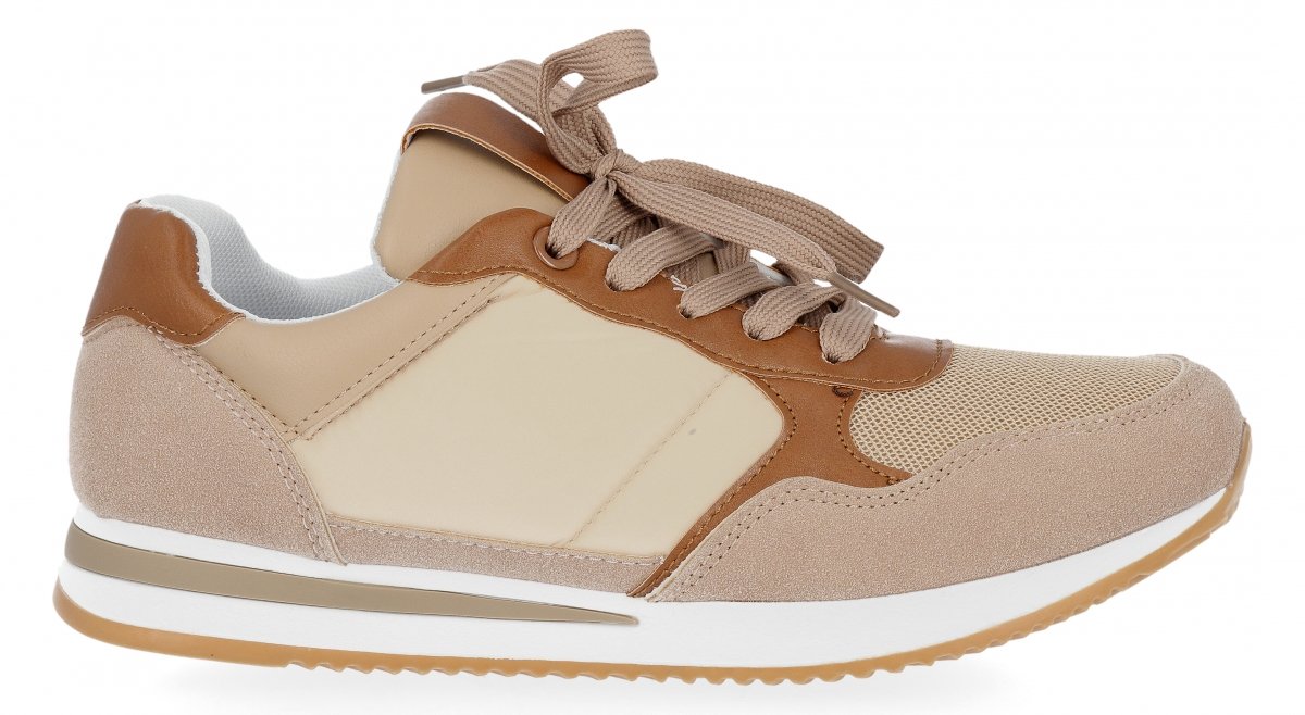 női sneakers cipő Belluci khaki B-569