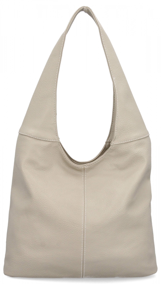 Uniwersalne Torebki Damskie Shopper Bag firmy Hernan HB0141 Beżowa (kolory)